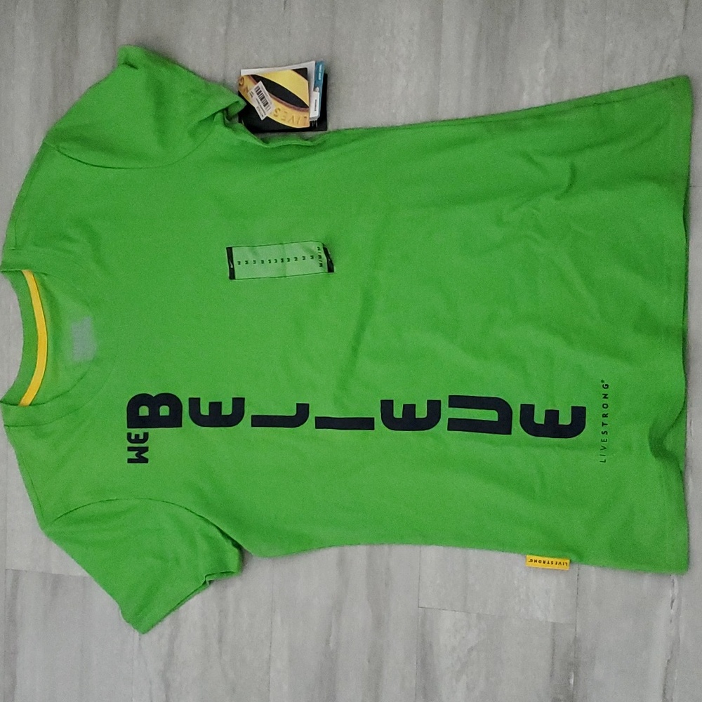 NIKE LIVESTRONG WE BELIEVE DRI-FIT COTTON TSHIRT SIZE M